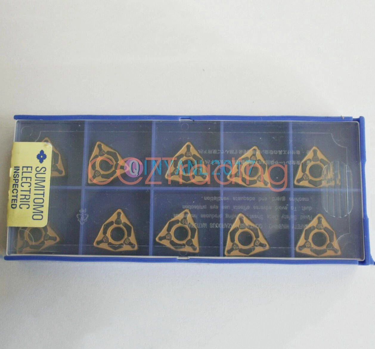 10PCS SUMITOMO Carbide Inserts WNMG080412N-GU AC630M