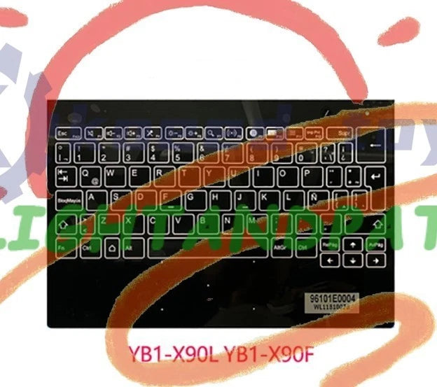 For Lenovo YOGA BOOK YB1-X90L YB1-X90F YB1-X91L YB1-X91F Touch keyboard #Li
