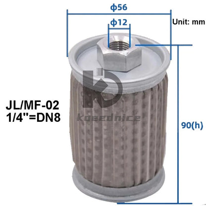 1X Suction Filter Oil Filter Hydraulic Filter Element JL/MF-02 MF-03 MF-04 MF-06