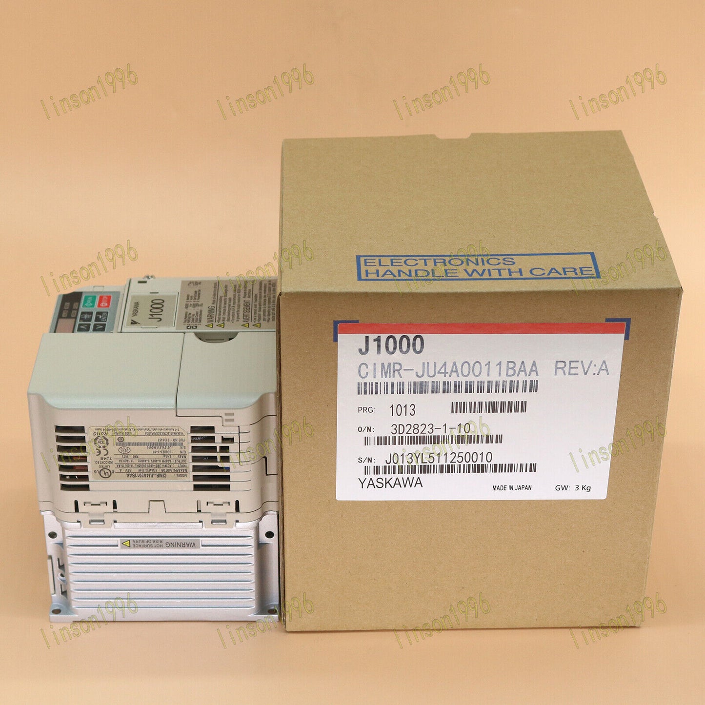 1PC Yaskawa CIMR-JU4A0011BAA Drive - YASKAWA