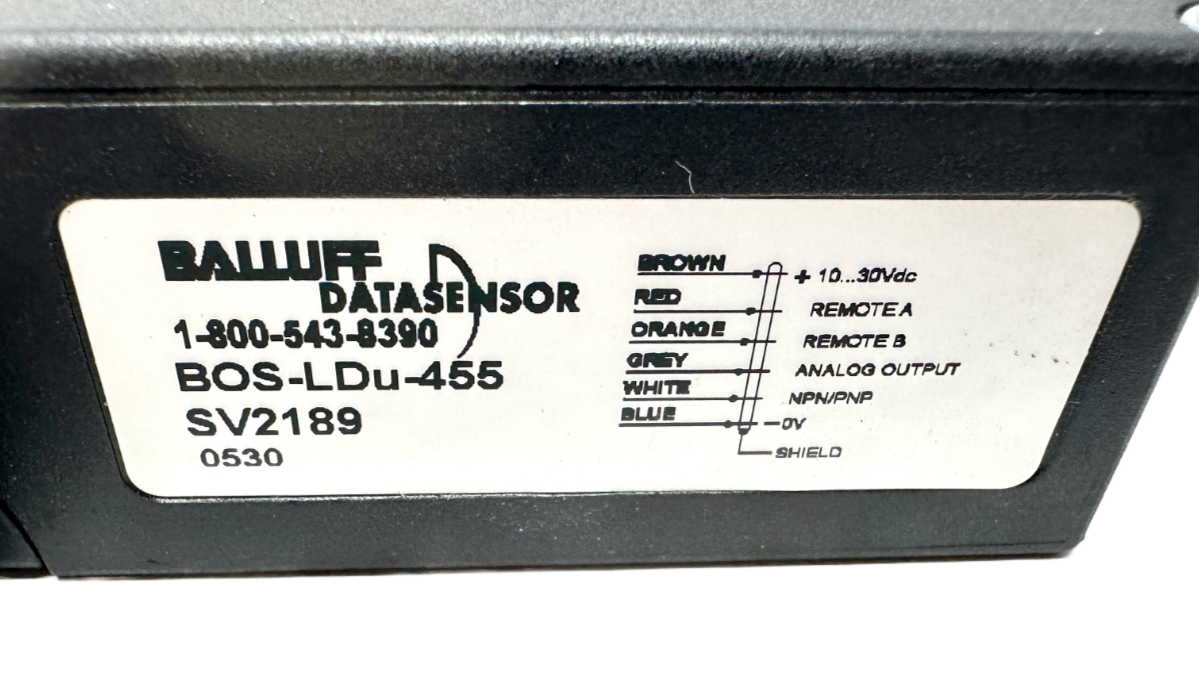 new Balluff BOS-LDU-455 Sensor - BALLUFF