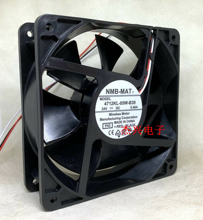 NMB 4712KL-05W-B39 24V 0.4A inverter cooling fan