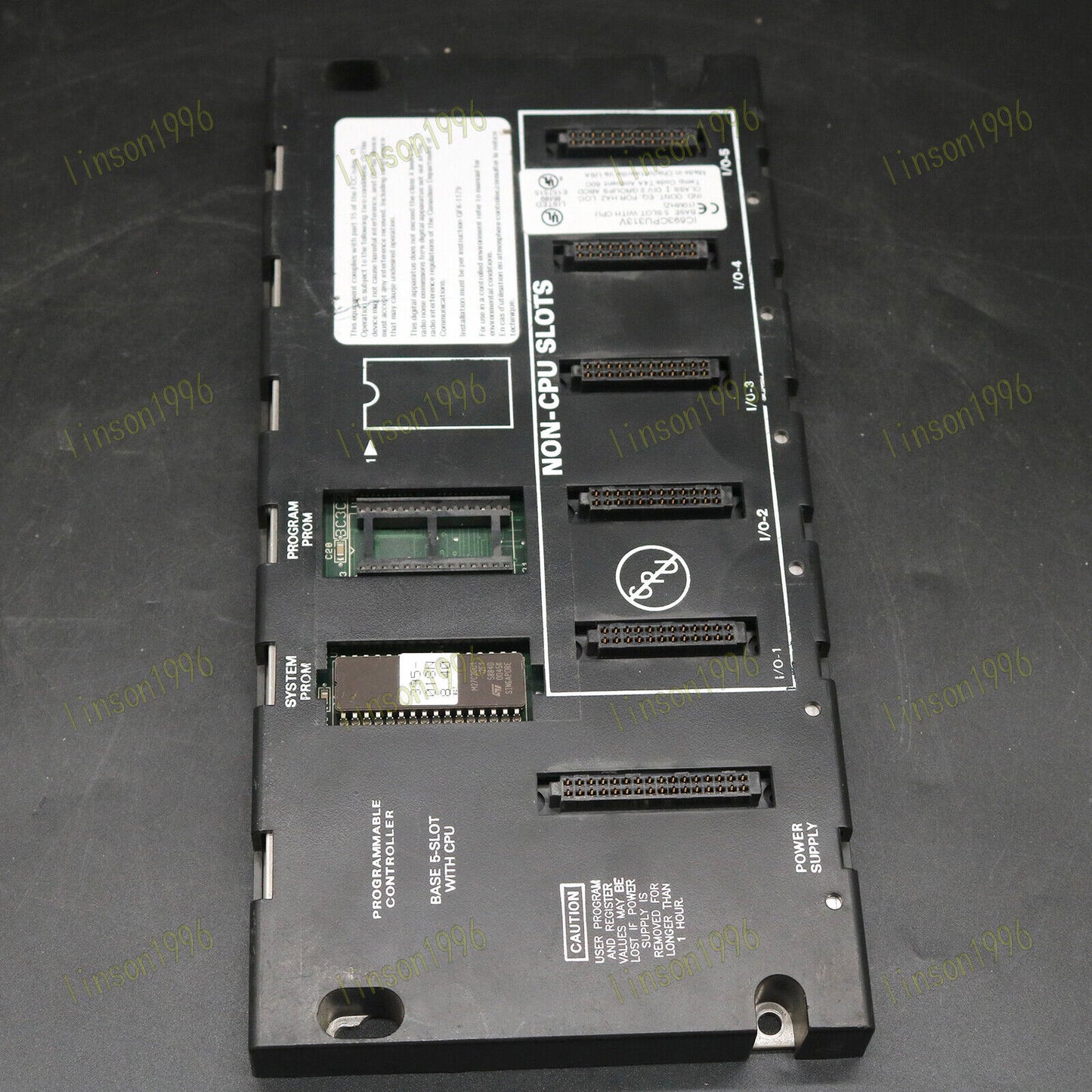 used Fanuc IC693CPU313V PLC Backplane - FANUC