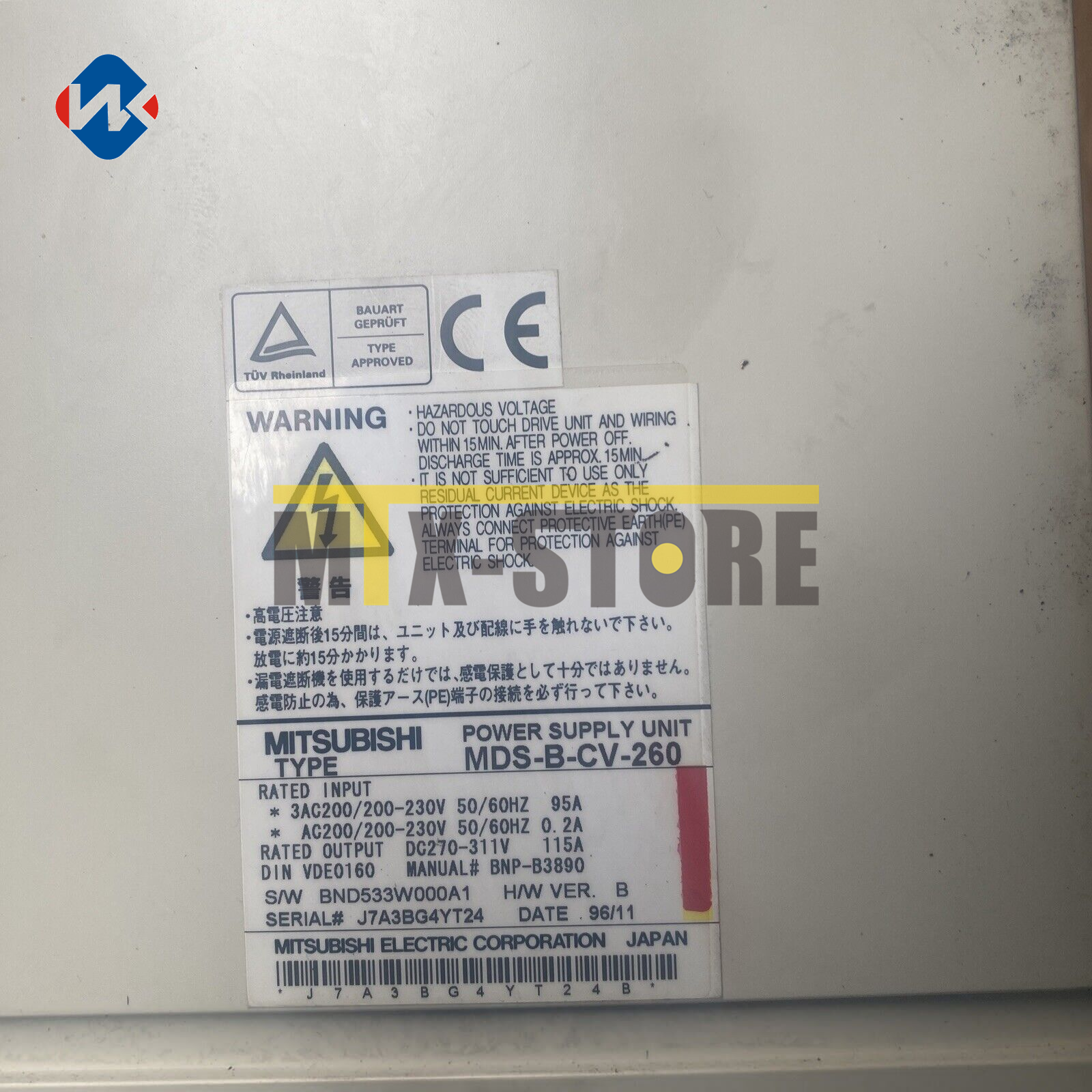 new 1PCS Mitsubishi MDS-B-CV-260 MDSBCV260 - MITSUBISHI
