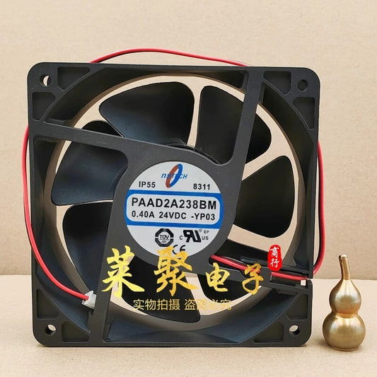 NSTECH PAAD2A238BM-YP03 12038 DC24V 0.40A 12CM 2-Pin Cooling Fan