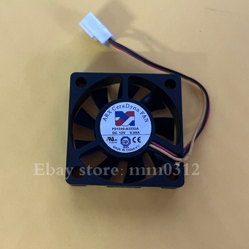 Efficient DC12V 0.09A Quiet Fan from ARX Ceradyna FAN 4010 - ARX