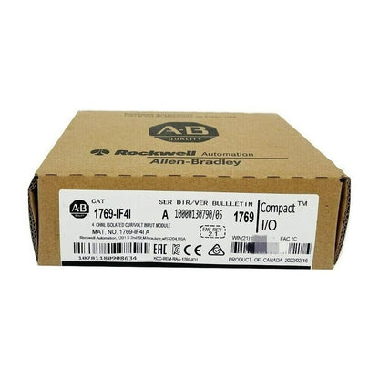New Factory Sealed AB 1769-IF4I SER A Compact Analog Input Module 1769IF4I - KOEED