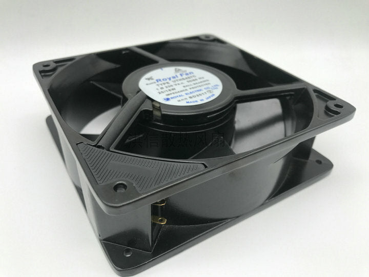 1pcs  ROYAL FAN UTHS457C 230V 20/18W 12038 12CM full metal fan