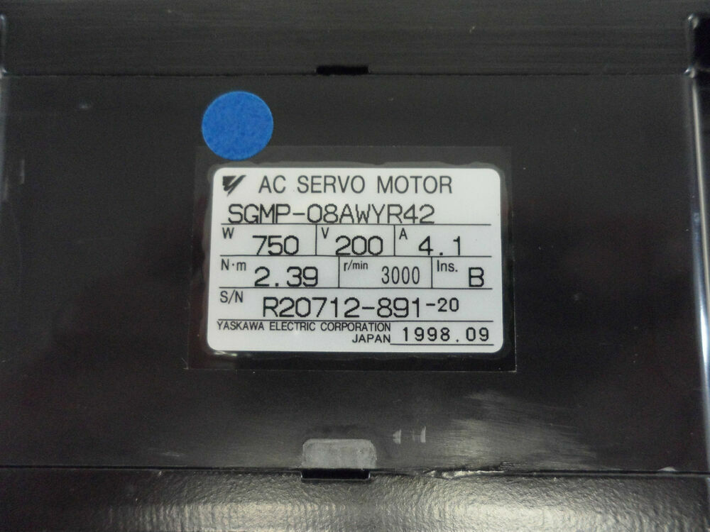 new YASKAWA SGMP-08AWYR42 AC SERVO MOTOR SGMP08AWYR42 ping - YASKAWA