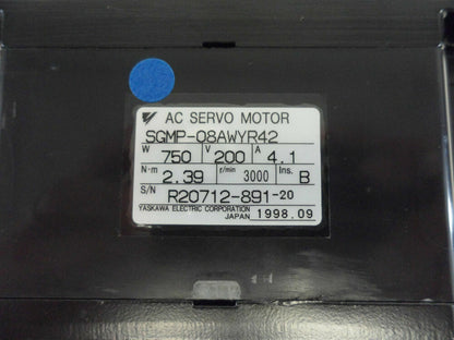 new YASKAWA SGMP-08AWYR42 AC SERVO MOTOR SGMP08AWYR42 ping - YASKAWA
