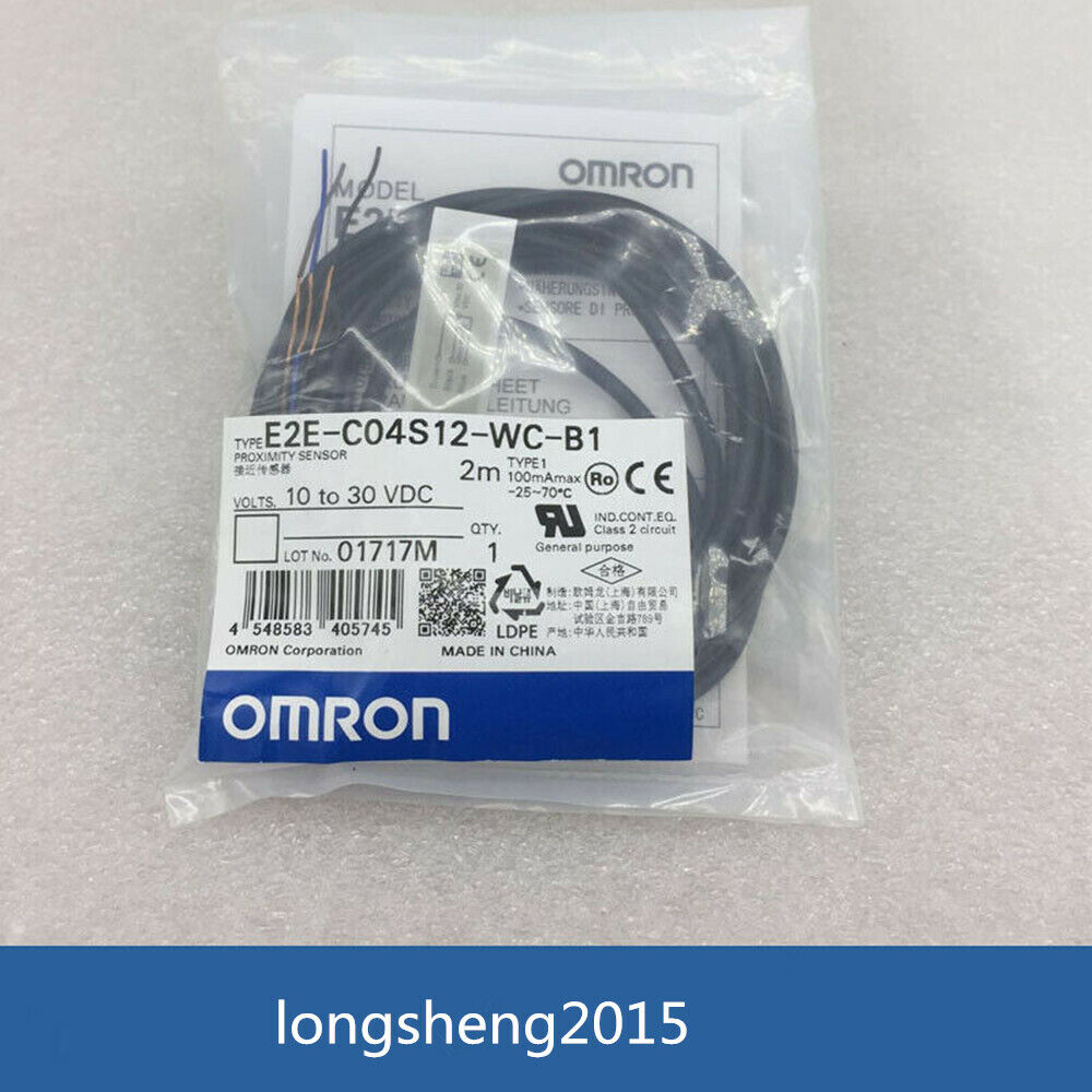 new 1PC Omron E2E-C04S12-WC-B1 E2EC04S12WCB1 In Box - OMRON