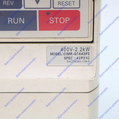 Used 1PC Yaskawa CIMR-G7A42P2 Inverter - YASKAWA