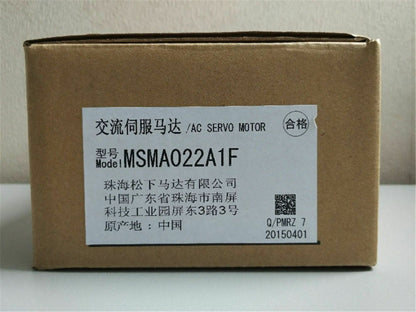 1PC Panasonic AC Servo Motor MSMA022A1F New In Box SHIP - PANASONIC