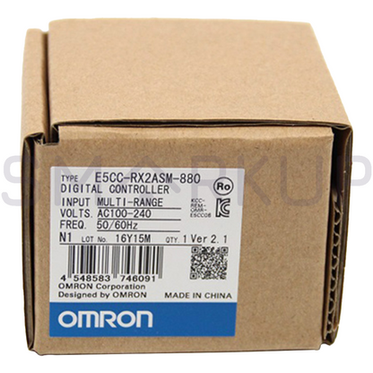new In Box OMRON E5CC-RX2ASM-880 Temperature Controller 100-240VAC - OMRON