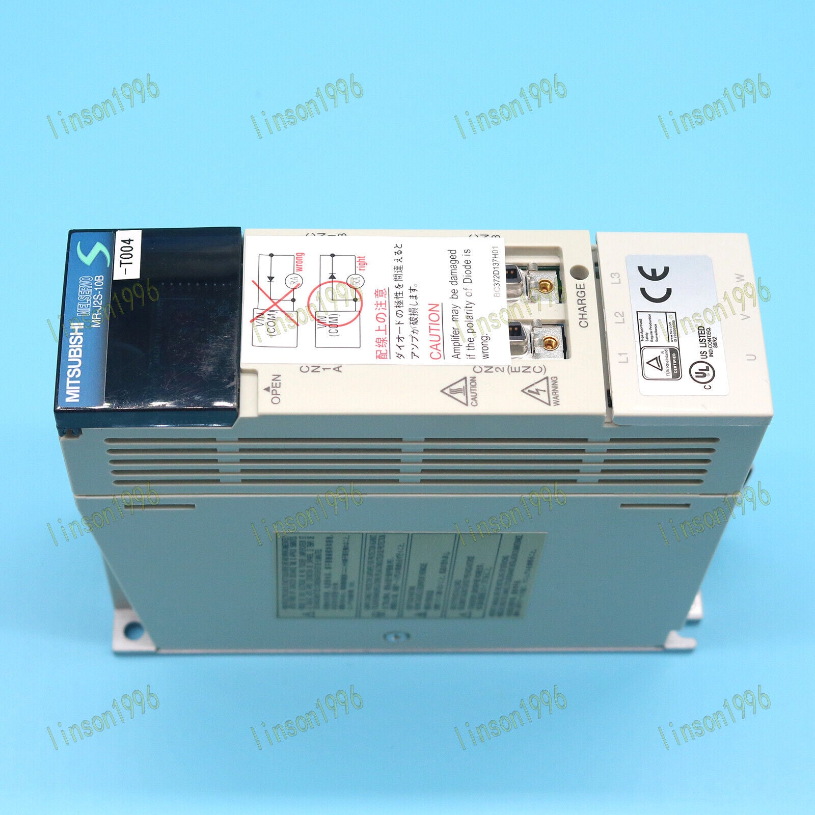 Mitsubishi MR-J2S-10B servo drive MRJ2S10BT004 - MITSUBISHI