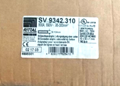 RITTAL 9342310 Connection Adapter - RITTAL