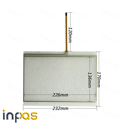 new For Inovance IT5100 IT5100T Touch panel screen glass with Protective film
