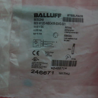 Balluff proximity switch ship M12EI-NSC40B-S04G-S01 - BALLUFF