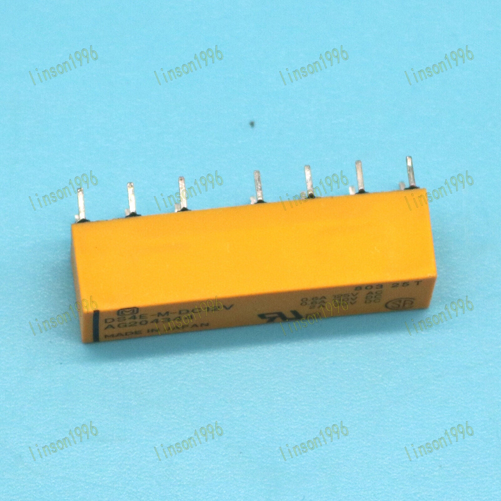 10-PC Panasonic Signal Relay DS4E-M-DC12V 14Pin Fast Ship - PANASONIC