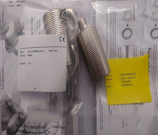 new One Pepperl+ Fuchs NJ10-30GM50-E2-V1 Proximity Switch - FUCHS