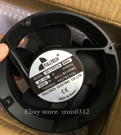 1pcs  UF-17PC10 BWH AC100V 30W 172*172*51mm Double Ball Bearing Cooling Fan