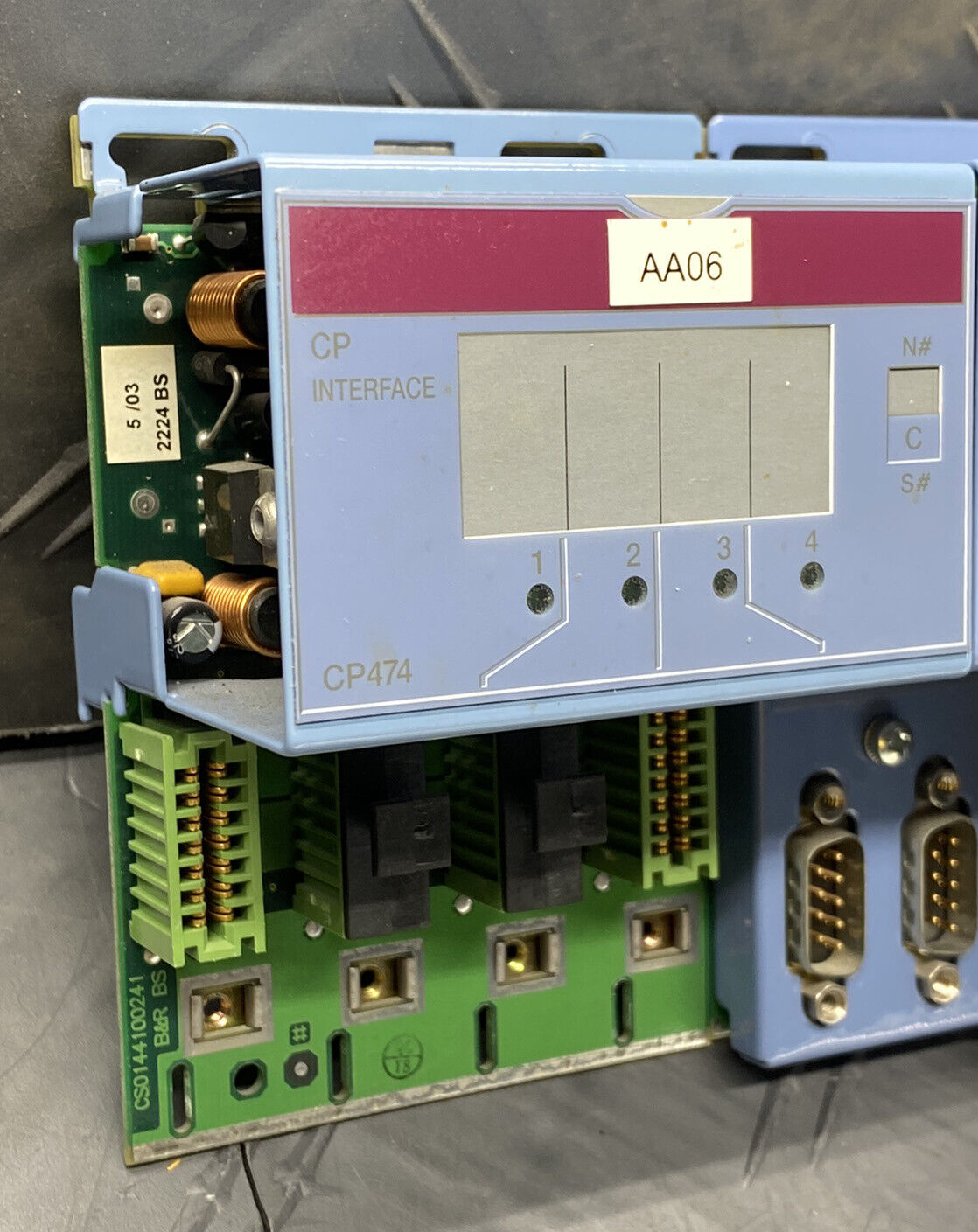 used B&R 7CP474.60-1 Central Processor Interface - Removed in Working Condition - B&R