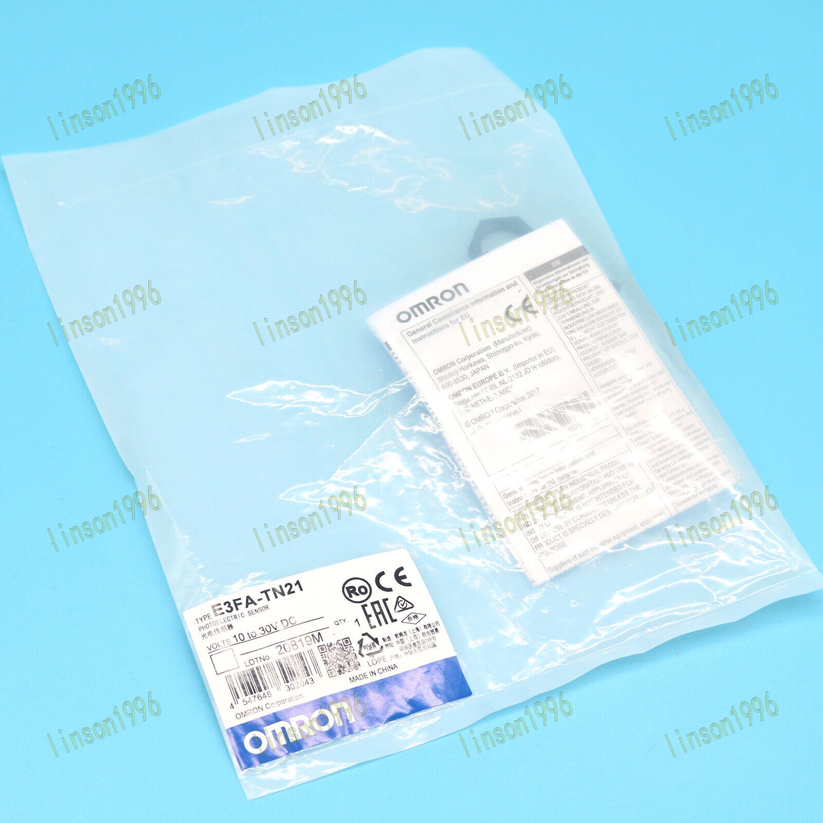 OMRON E3FA-TN21 Photoelectric Sensor - OMRON