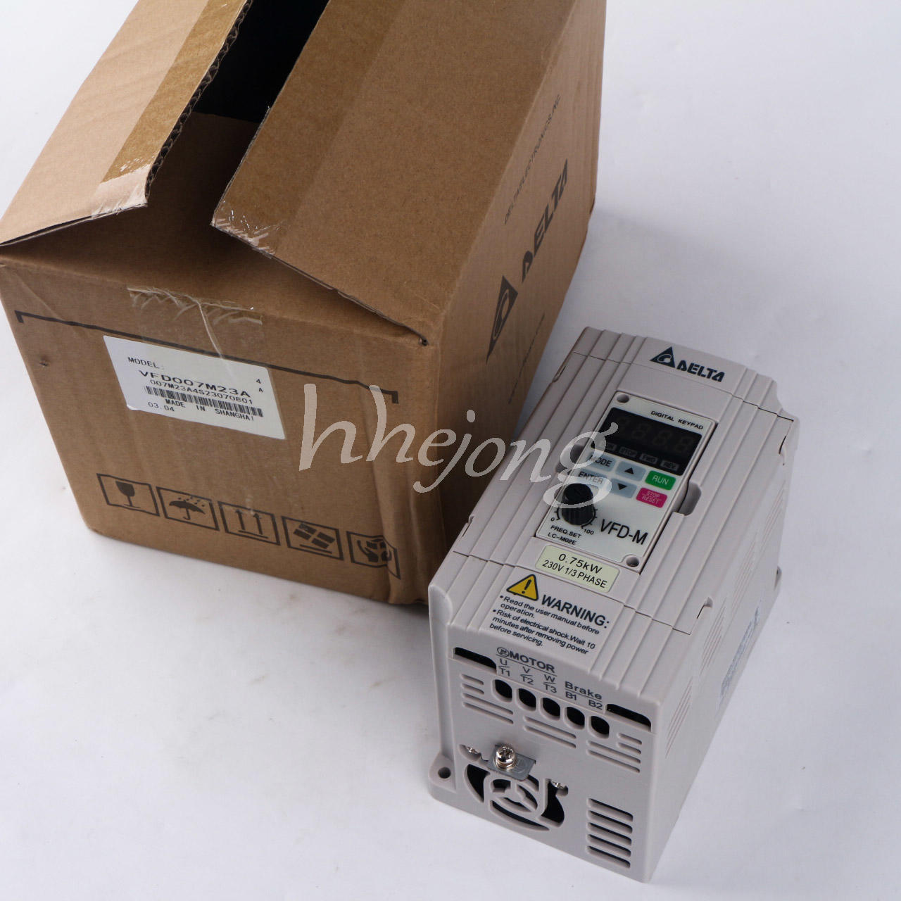 Delta VFD007M23A 0.75KW VFD-007M23A - DELTA