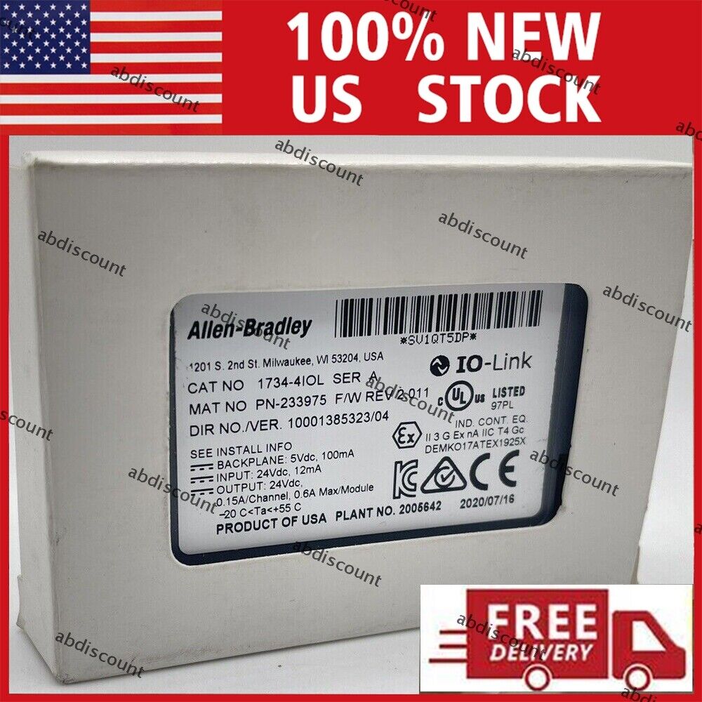 Allen-Bradley 1734-4IOL IO-Link Master Module - ALLEN-BRADLEY