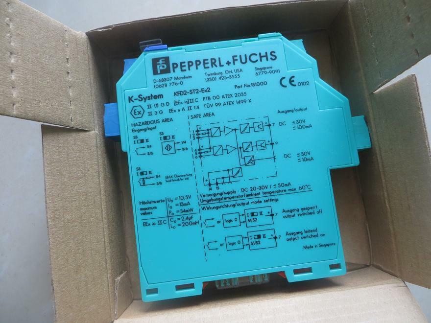 PEPPERL+FUCHS SWITCH AMPLIFIER KFD2ST2EX2 - PEPPERL+FUCHS