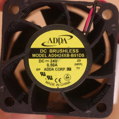 ADDA AD0424XB-B51DS 24V 0.50A 2-Wire Cooling Fan#QW