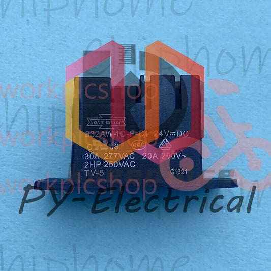1PC SONGCHUAN 832AW-1C-F-C1 24VDC Power Relay 5Pins