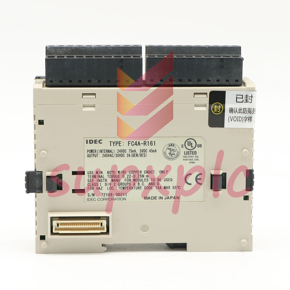 new IDEC FC4A-R161 Relay Output Module - IDEC