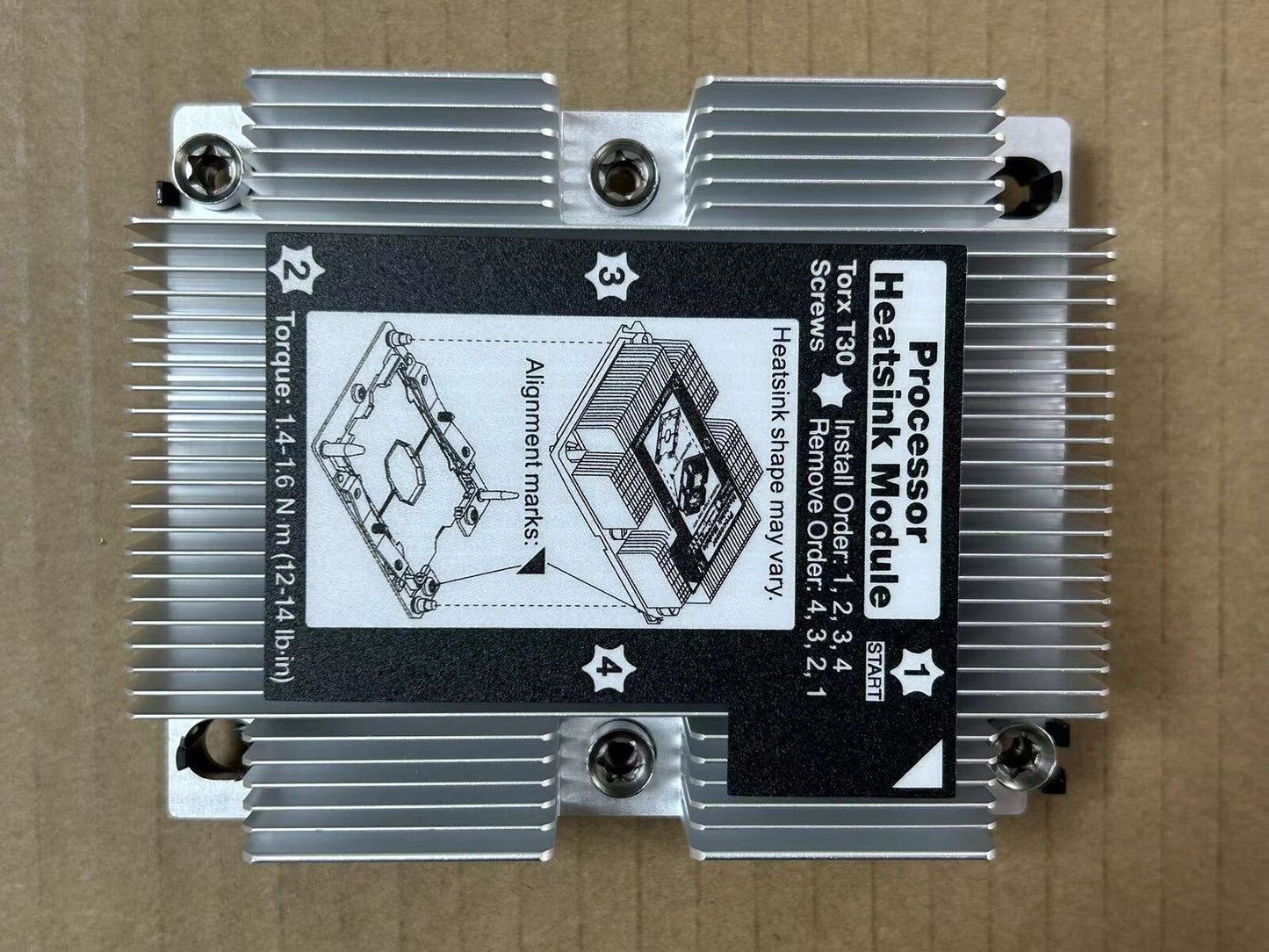 new Lenovo SR860/850/630/570 server general CPU heat sink 01KP656