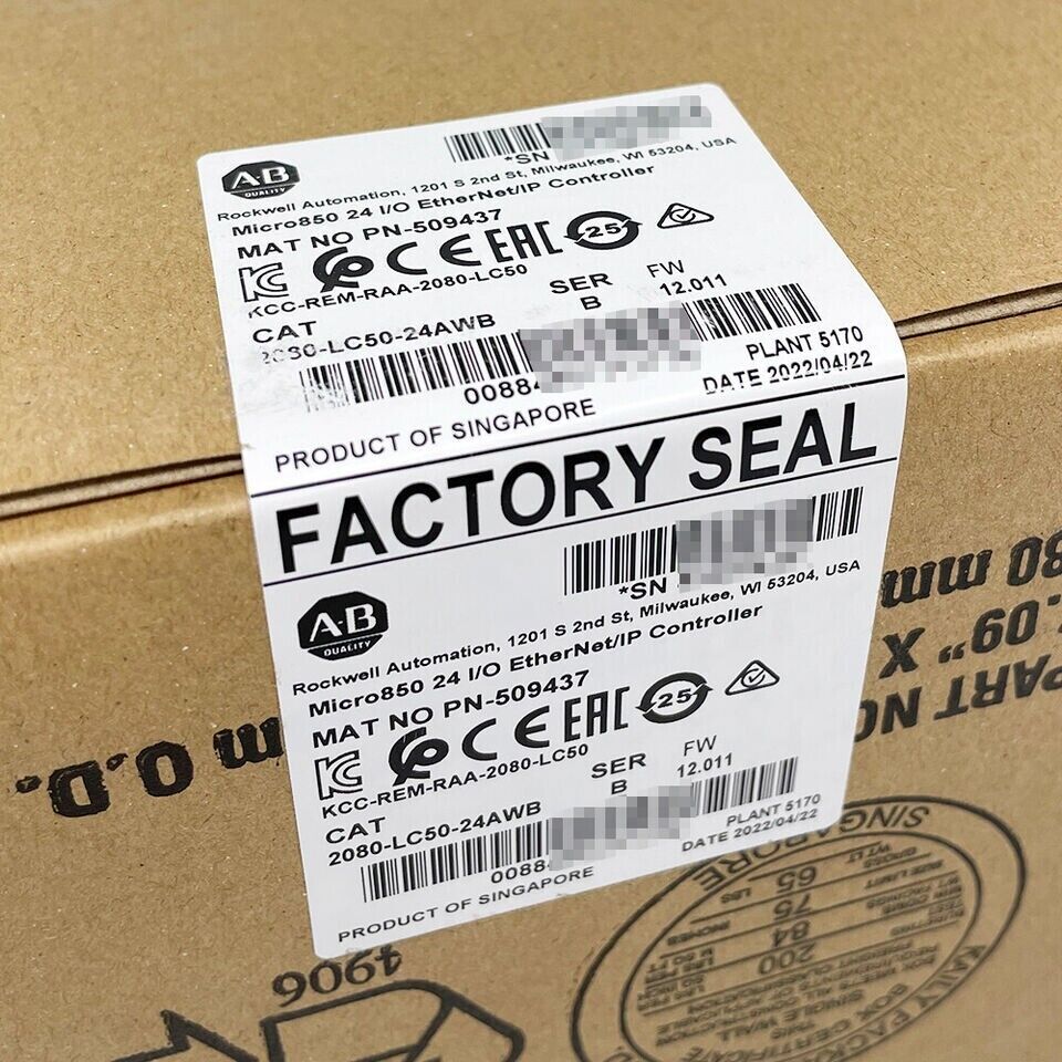 NEW AB 2080-LC50-24AWB EtherNet/IP Controller 24 AWB - ABBATECH