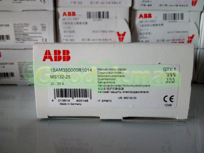 1PC ABB MS132-25 20-25A Manual Motor Starter