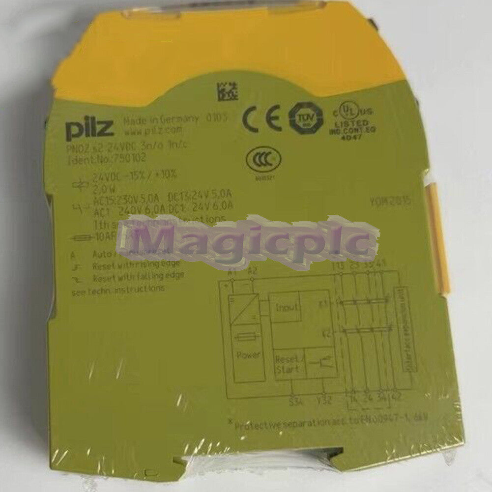 new 1pcs Pilz PNOZ S2 750102 Safety Relay