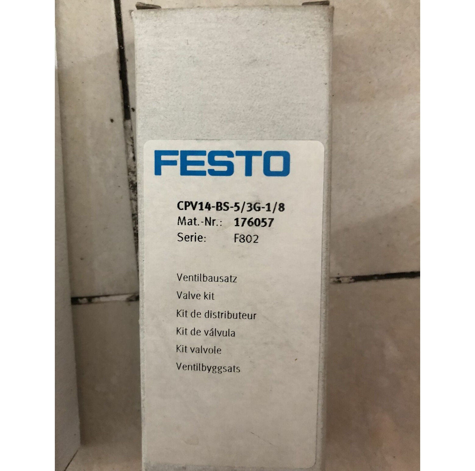 FESTO Solenoid Valve CPV14-BS-5/3G-1/8 - Spot Stock - FESTO