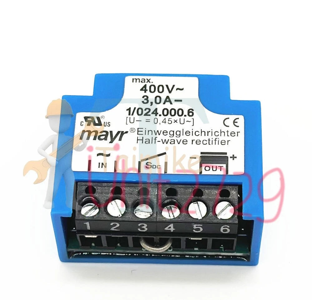 1PC For motor brake rectifier module 1/024.000.6 400V 3A~