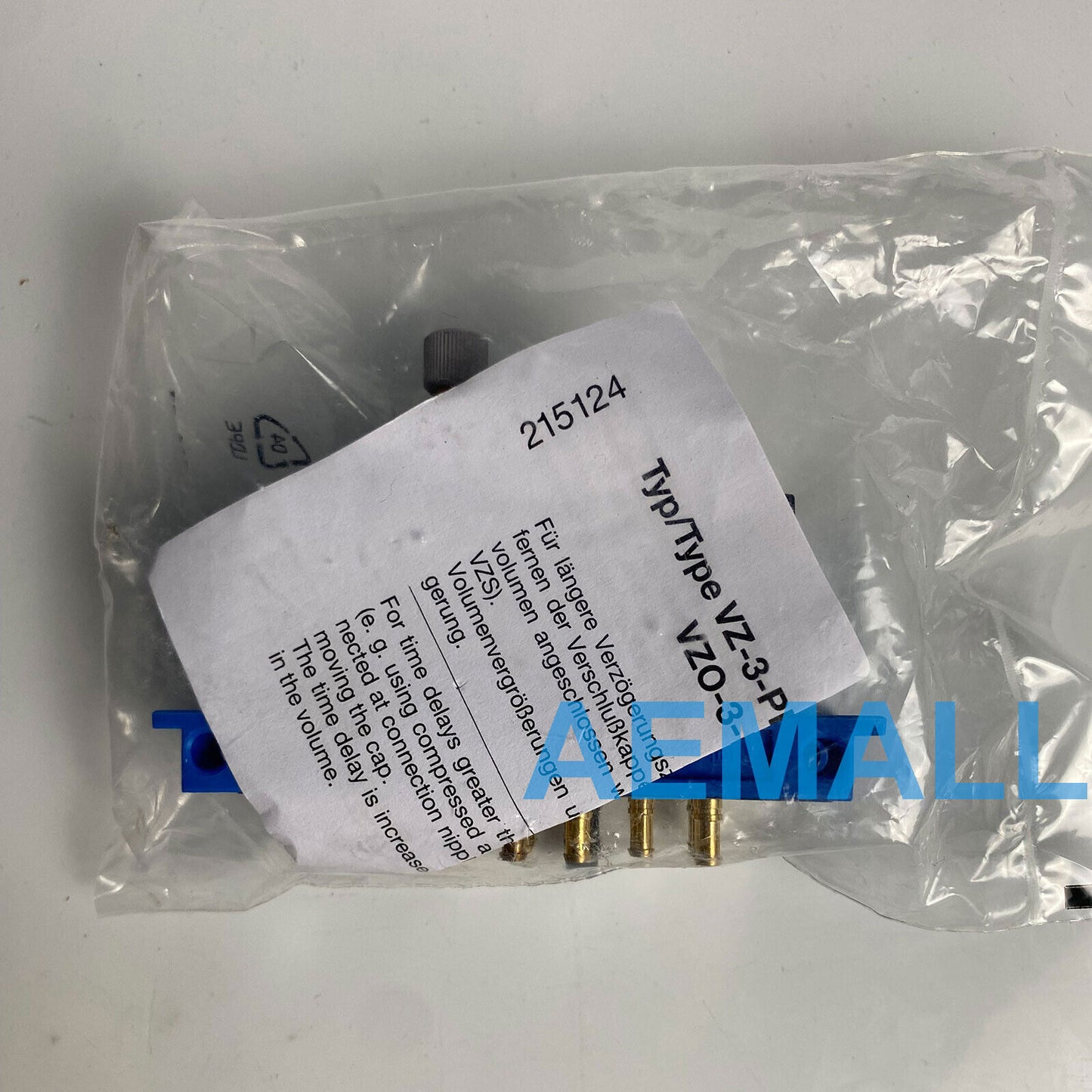 1pcs  Festo VZ-3-PK-3 5755 Time Delay Valve/Pneumatic Timer