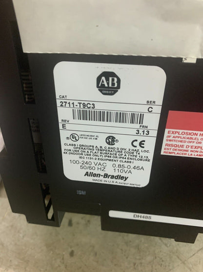 Allen Bradley 2711T9C3 Industrial Control System with High Reliability and Advanced Features - ALLEN BRADLEY