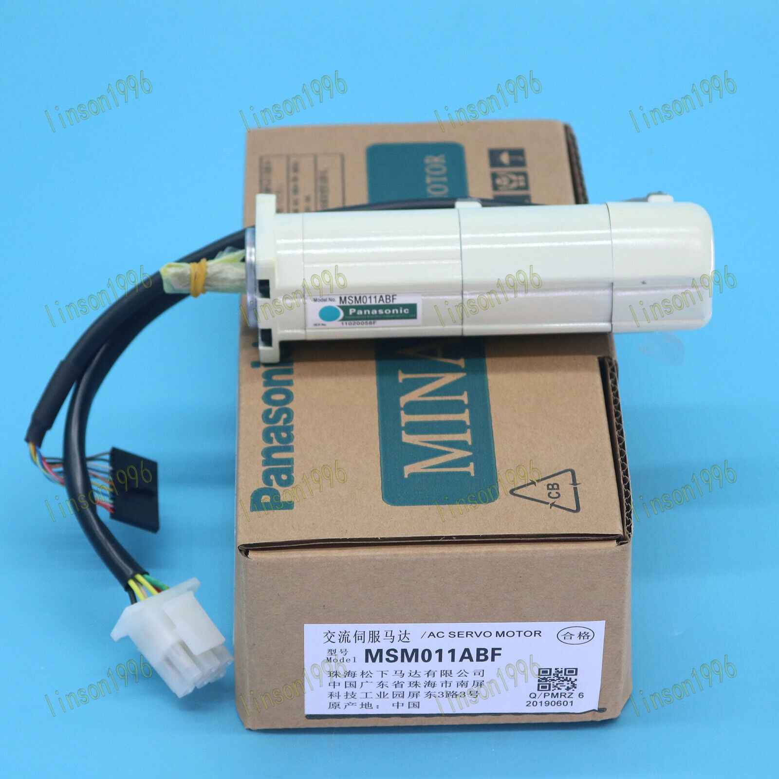 1PC Panasonic Servo Motor MSM011ABF - PANASONIC