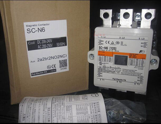 new 1PC FUJI SC-N6 SCN6 Magnetic Contactor ping - FUJI ELECTRIC