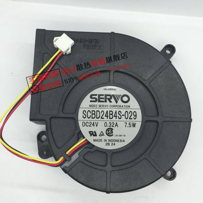 SERVO SCBD24B4S-029 12532 12.5cm 24V 0.32A Turbo Cooling Fan