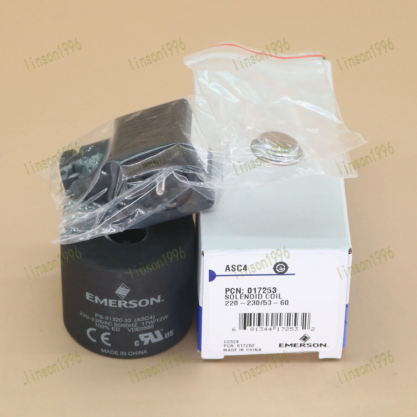 EMERSON Solenoid Valve coils ASC4 220V Fast - EMERSON