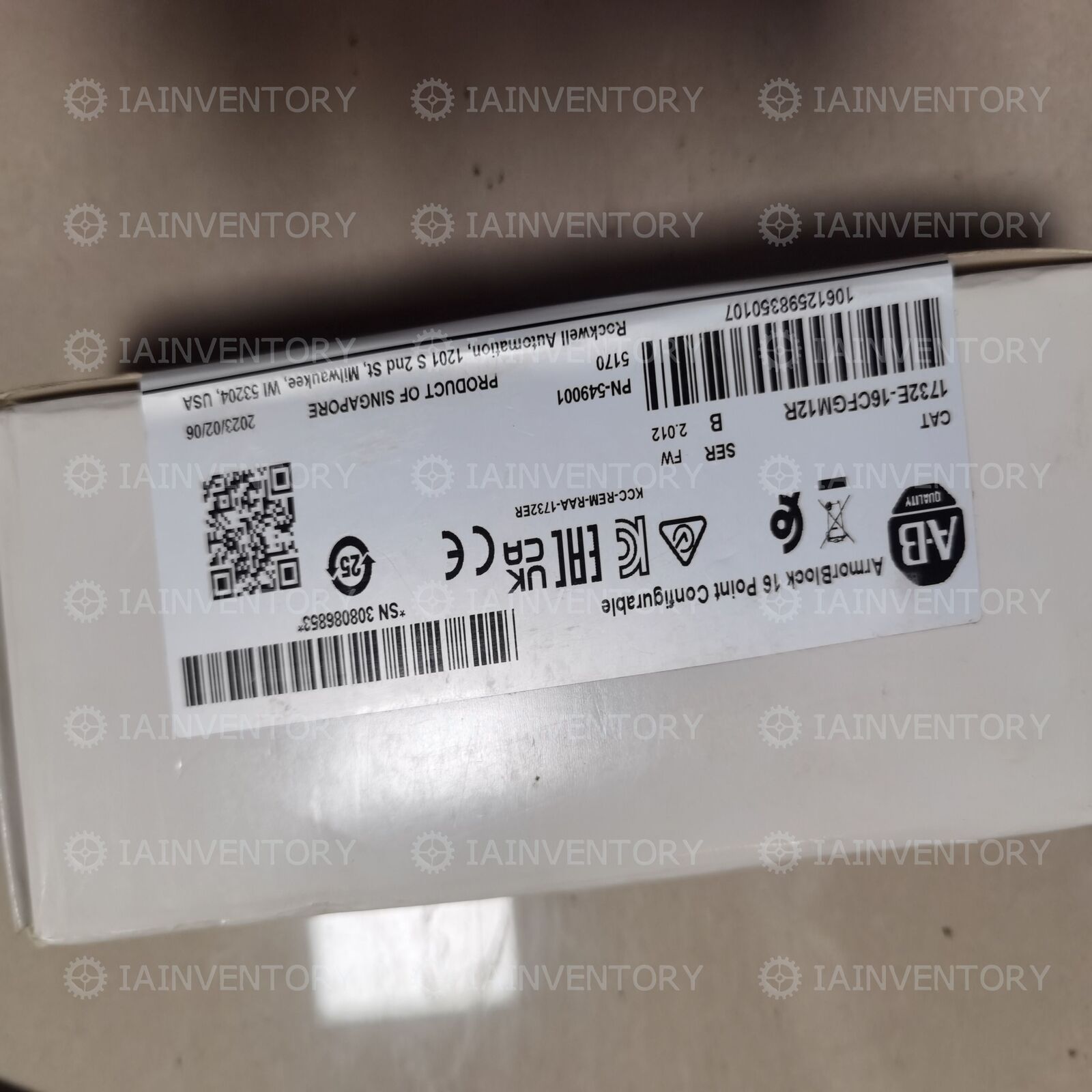 Allen-Bradley 1732E-16CFGM12R SER A – sealing solution - ALLEN-BRADLEY