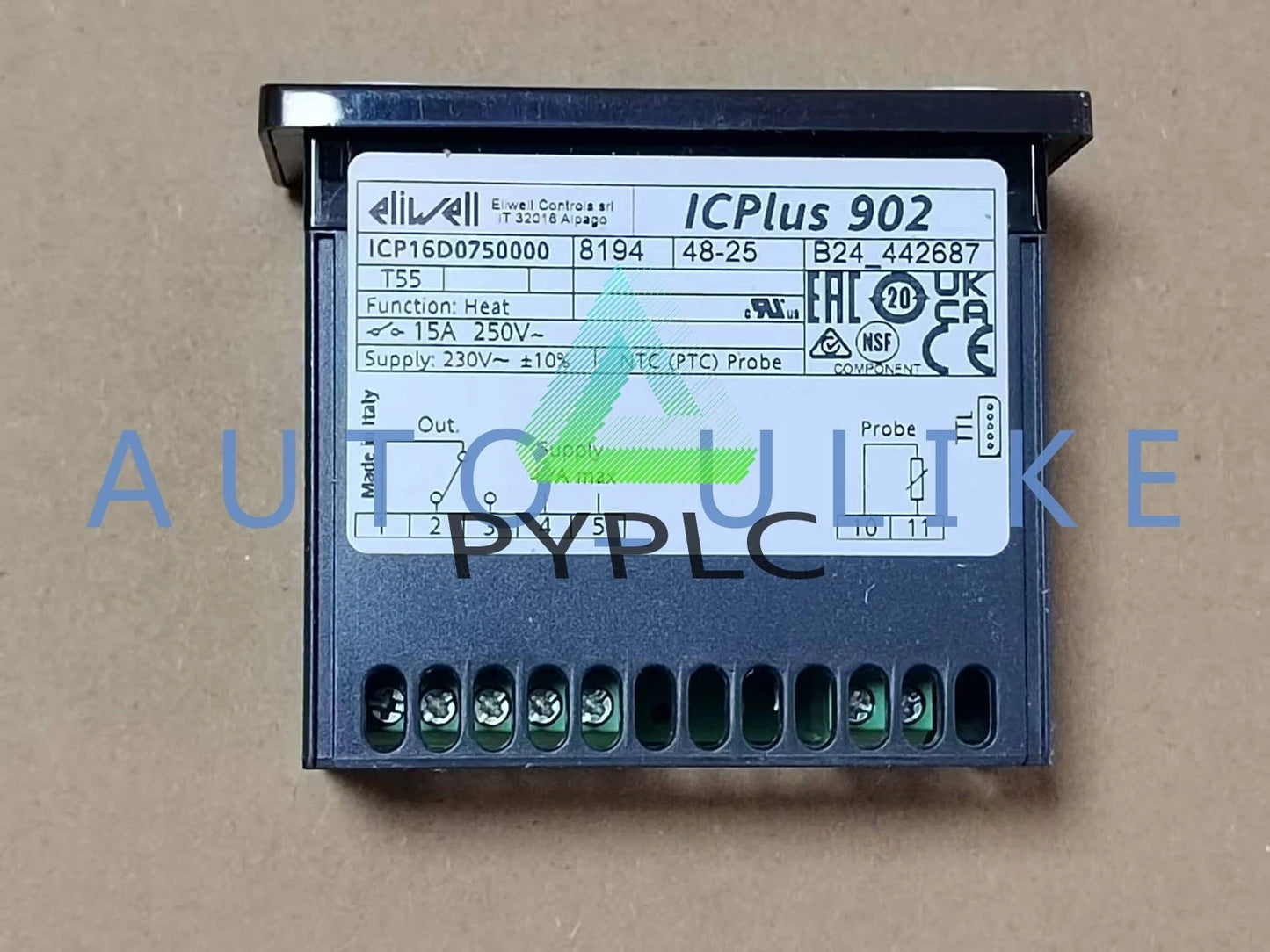 For Eliwell ICPLUS902 ICPLUS 902 ICP16D0750000 thermostat replaces IC901