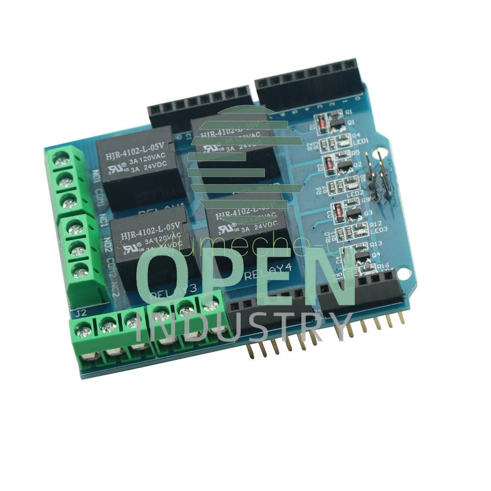 Four channel Relay Shield 5V 4 Channel Relay Shield Module for Arduino