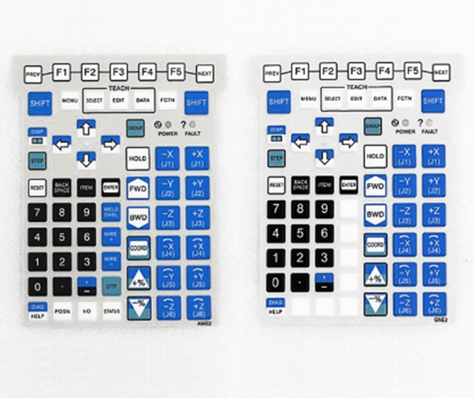 New Fanuc A05B-2518-C200#EMH MHE2 Membrane Keypad with Protective Film - FANUC