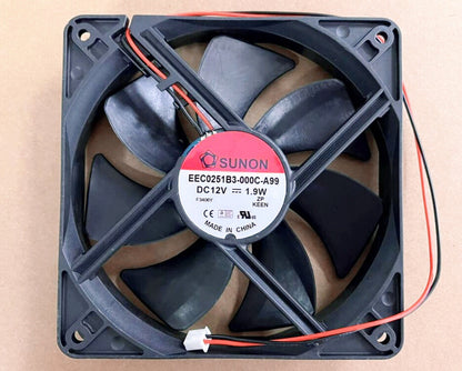 new SUNON EEC0251B3-000C-A99 cooling fan DC 12V 1.9W 12025 2pin - SUNON